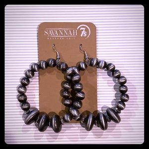 Faux Navajo Pearl Earrings